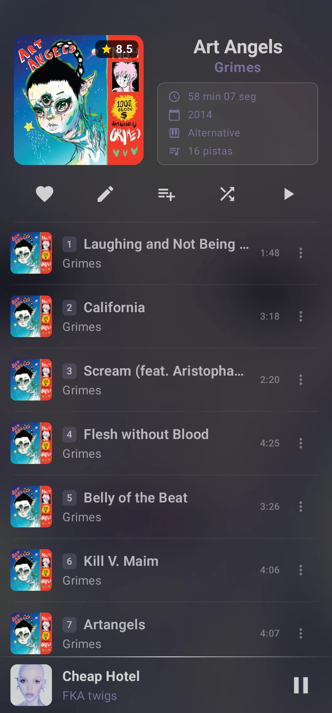 Bitplayer - Reproductor screenshot